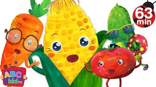 Vegetable Song 2D  More Nursery Rhymes amp Kids Songs  CoComelon [upl. by Hanafee]