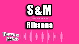 Rihanna  SampM Karaoke Version [upl. by Repohtsirhc624]