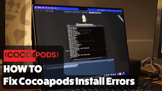 How to Fix Cocoapods Install Errors on an Apple Silicon Macs [upl. by Margo392]