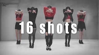 Stefflon Don  16 Shots BLACK PINK ver Dance Cover 5명  Mirrored 133 by FREE AD [upl. by Jerrold]