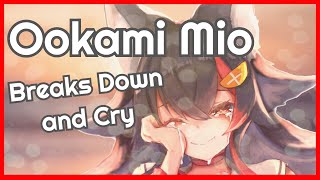 Ookami Mio  Confessing Her Feeling and Cries 【Hololive】 [upl. by Namdor]