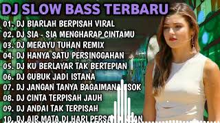 DJ SLOW BASS TERBARU 2023  DJ VIRAL TIKTOK FULL BASS 🎵 DJ BIARLAH BERPISAH  FULL ALBUM [upl. by Raven389]