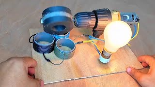 Free Energy Generator 230v 14kwDEMO  Using Magnet and Copper Coil highvoltage motors [upl. by Vivianne]