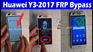 Huawei Y3 2017 FRP Bypass YouTube Update Fix Without PC [upl. by Olivette]