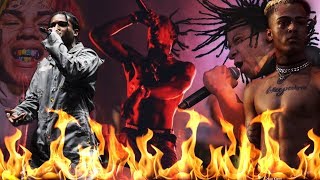 THE MOST LIT LIVE SHOWS amp CONCERTS COMPILATION 3 Ft Travis Scott AAP Rocky XXXTentacion [upl. by Metabel]