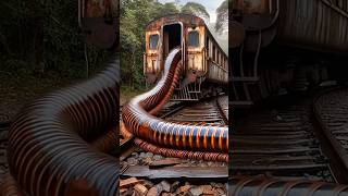 Nature Exploration  Travel Discovered  Abandoned Train shorts trending wow [upl. by Georges]