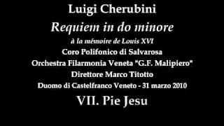 Cherubini  Requiem in do m  VII Pie Jesu  Coro Polifonico di Salvarosa [upl. by Orihakat]