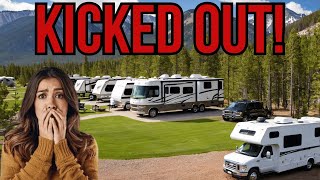 SHOCKING Reasons You Could Get KICKED OUT Of An RV Park  Full Time RV Life [upl. by Bonnibelle]