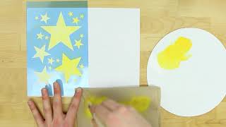 How to Stencil  Beginner Stenciling Fundamentals [upl. by Haidabo]