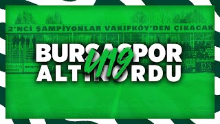 U19 Gelişim Ligi Bursaspor  Altınordu [upl. by Annoel]