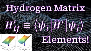 Problem 112 TwoLevel Systems⇢ Matrix Elements of Hydrogen Transitions Intro to Quantum Mechanics [upl. by Iphlgenia]