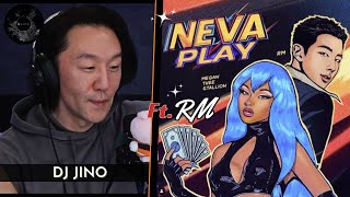 MEGAN THEE STALLION  NEVA PLAY feat RM OFFICIAL VIDEO REACTION [upl. by Ynnattirb]