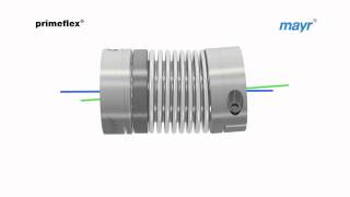 Shaft coupling  Bellow coupling primeflex from mayr power transmission [upl. by Elladine]