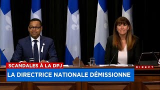 Scandales à la DPJ la directrice nationale démissionne [upl. by Assenav]