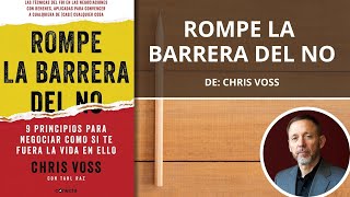 Rompe la barrera del no  Chris Voss  Audiolibro  Kindle  Papel [upl. by Arimihc516]