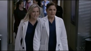 Greys Anatomy 13x24 Eliza amp Arizona Ariliza Scenes [upl. by Refenej727]