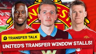 Manchester Uniteds Transfer Window Takes A TURN WanBissaka amp Sander Berge Updates Transfer Talk [upl. by Nahgeem585]