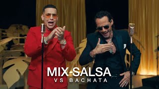 MIX SALSA Y BACHATA DADDY YANKEE MARC ANTONY PRINCE ROYCE ROMEO SANTOS AVENTURA [upl. by Zoi]