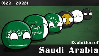 Evolution of Saudi Arabia 622  2022 [upl. by Wisnicki638]