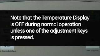 Adjusting Bottom Freezer Refrigerator Temp Controls  Actual Exterior [upl. by Alilad]