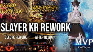 LOST ARK Slayer rework amp buffed AGAIN KR Oct Balance Patch for Slayer [upl. by Atil416]