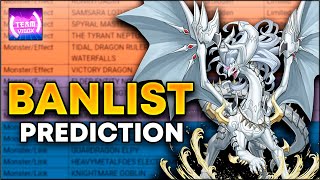 YuGiOh Predicción TCG BANLIST MarzoAbril 2024 [upl. by Nuhsyar]