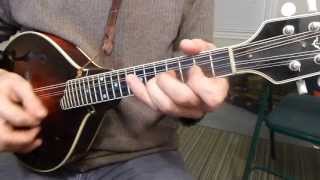 Fishers Hornpipe  Traditional Fiddle Tune on Mandolin [upl. by Hibbs175]