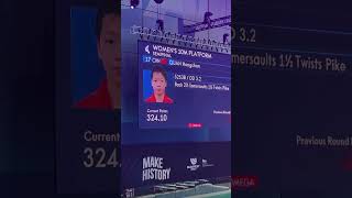 The Best Of QUAN HongChan 10M Platform OLIMPIK Paris [upl. by Rory]