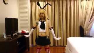 quotAinequot Cosplay Shimakaze Galaxias Dance [upl. by Gokey]