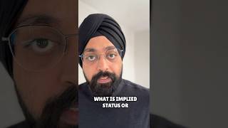 What is implied status or maintained status in Canada canada [upl. by Shiroma258]