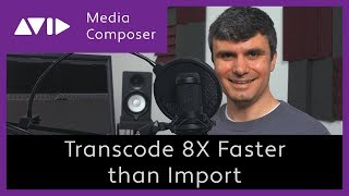 Avid Media Composer  Transcode 8X Faster  Adobe Media Encoder  Resolve [upl. by Bierman]