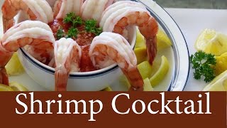 Shrimp Cocktail Recipe  The Frugal Chef [upl. by Nnylyaj]