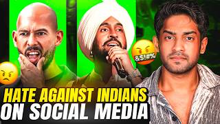 HATE AGAINST INDIANS ON SOCIAL MEDIA FT DILJIT DOSANJH amp ANDREW TATE [upl. by Llerrah]