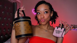 ASMR  Purse Collection 👛 Tapping Scratching Whisper Rambles ✨ [upl. by Ricoriki914]