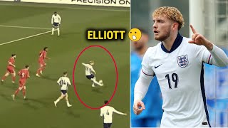 Watch Harvey Elliott pulls off the rudest of skills for England U21s against Luxembourg [upl. by Fleeta805]