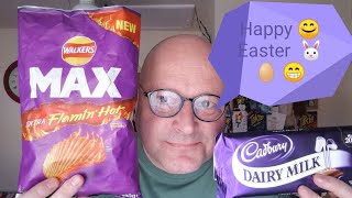 NEW Walkers MAX Extra Flamin Hot 🔥 Crisps amp Gadbury Dairy Milk 🥛 Chocolate 🍫 😀 😎 👌🏻 [upl. by Rona]