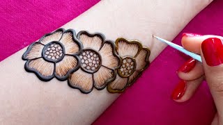 Front hand bridal mehndi designs ll bridal mehndi designs ll front hand mehndi ll full hand mehndi [upl. by Noreik]