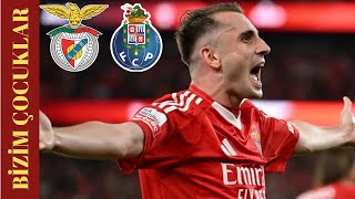 Kerem Aktürkoğlu vs Porto Maç Performansı  Benfica 41 Porto [upl. by Rafter]