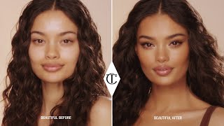 How to Apply Cream Bronzer for a Bronzed Glowing Goddess Summer Makeup Look  Charlotte Tilbury [upl. by Primavera]