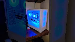 Pop XL Legendary Arctic RGB Edition PC buildSO COOL [upl. by Shirline]