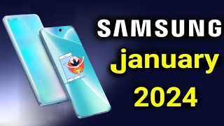 samsung Top 5 Upcoming Mobiles January 2024 Upcoming Samsung Mobiles 2024 amazing [upl. by Novj]