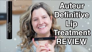 Auteur Definitive Lip Treatment REVIEW and Demo  Luxury Skincare [upl. by Aala]