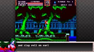 Castlevania the new generation bloodlines for MegaDrive overview [upl. by Naor]