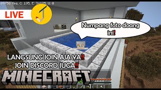 🔴LIVE  SANTAI JADI OBAT TIDUR KAH INI   MINECRAFT MABAR livestream minecraftindonesia [upl. by Jewett]