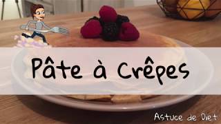 Recette Pâte à Crêpes [upl. by Aneeuqal]