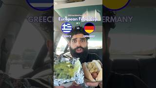 GREECE VS GERMANY  European Food Cup [upl. by Annoel519]