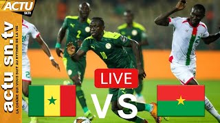 🔴En direct Stade Abdoulaye Wade Match Sénégal vs Burkina Faso [upl. by Ydderf]