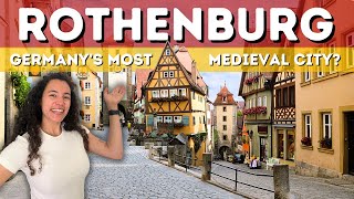 One Day in Rothenburg ob der Tauber Germany Travel Guide [upl. by Barta290]