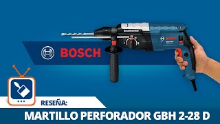 ¿Usar rotomartillo o martillo perforador Conoce el Martillo perforador SDS Plus GBH 228 D Bosch [upl. by Aig126]