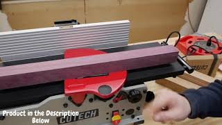 8 Inch Cutech jointerBest jointer for home workshop [upl. by Nilram842]